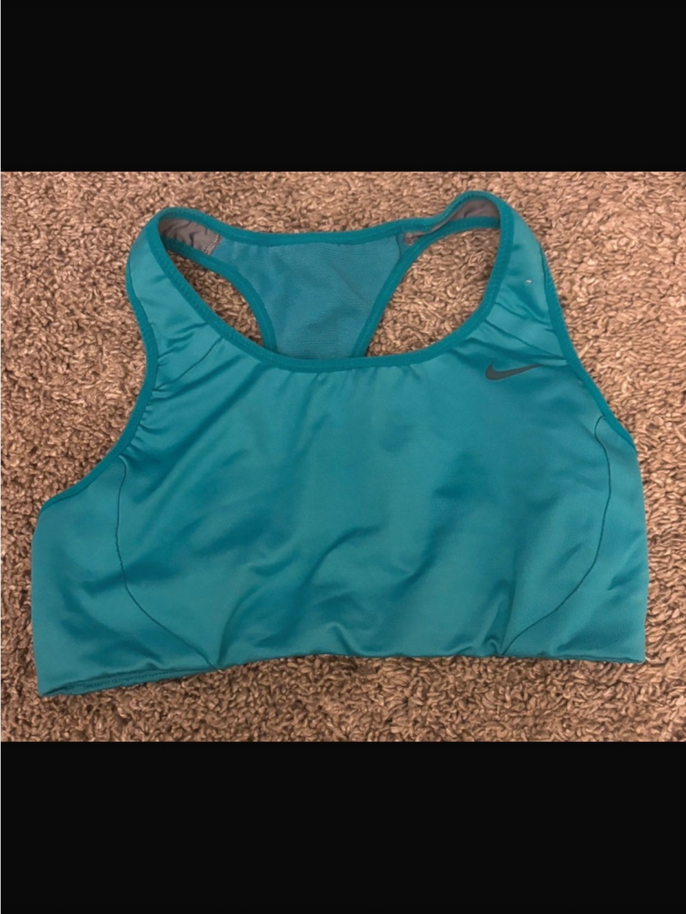 Nike Women's Teal Racerback Sports Bra